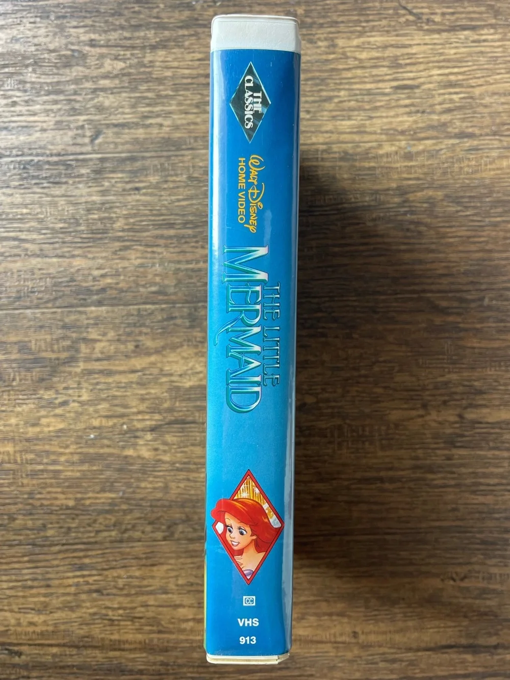 The Little Mermaid VHS #913 Walt Disney Classic Clamshell